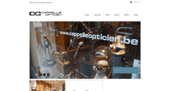 Desktop Screenshot of cappelleopticien.be